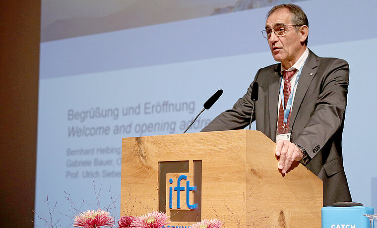 Willkommensrede von ift-Vorstandsvorsitzenden Bernhard Helbing